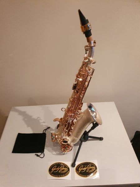  Ligature Saxophone Alto JodyJazz Power Ring MA1 Gold (for mp Alto DV/ DV NY/ Super Jet) 