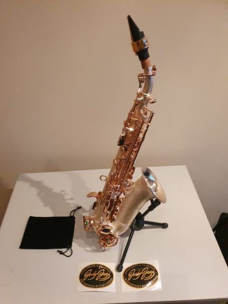  Cap & Ligature Soprano JodyJazz Power Ring HRS1 Gold (HR* Custom Dark/ Super Jet) 