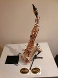  Cap & Ligature Saxophone Alto JodyJazz Power Ring MA1 Gold (for mouthpiece Alto DV/ DV NY/ Super Jet) 