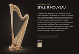  Đàn STYLE 11 CONCERT GRAND NOUVEAU HARP 