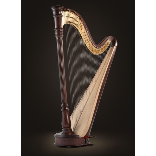  Đàn Harp Pedal Lyon & Healy Concertino Extended Mahogany 