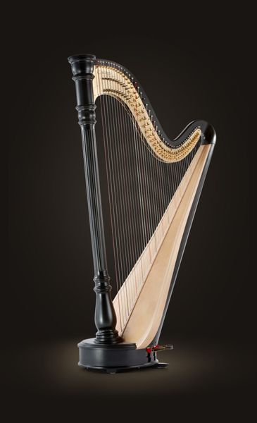  Đàn Harp Pedal Lyon & Healy Concertino Extended Mahogany 