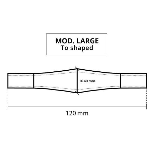  Dăm kèn Bassoon Large Shaped Bassoon Canes – Medium/Hard 