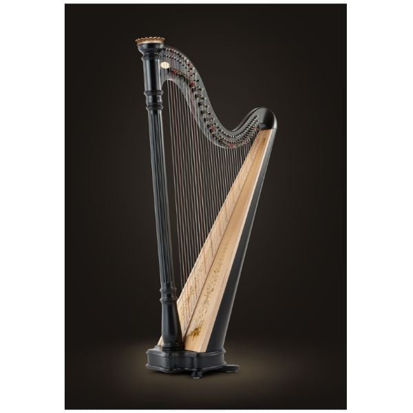  Đàn Harp Lever Lyon & Healy Prelude 40 Ebony 