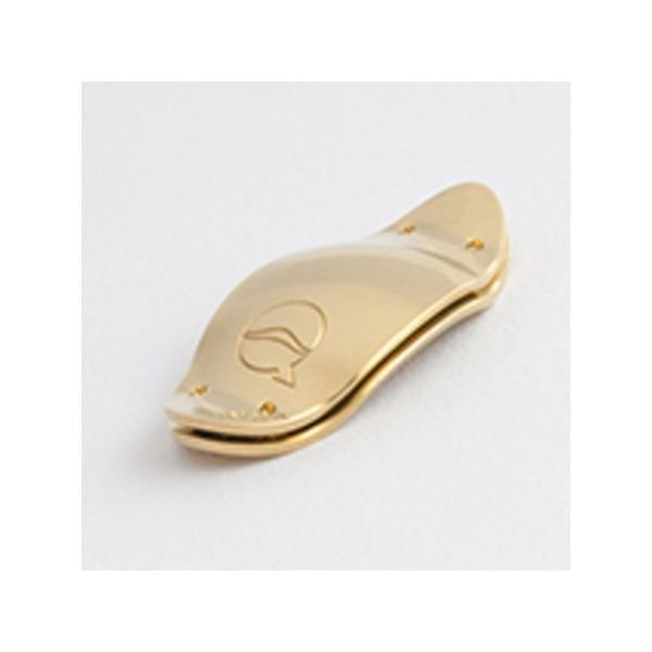  LefreQue Gold Plated Yellow 33mm (Red Brass) ( Alto Sax, Soprano Sax, Clarinet, Flute, Piccolo ) 