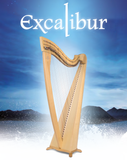  Đàn Harp Lever Camac Concert  Excalibur 