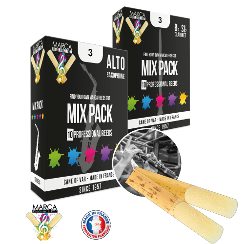  Dăm kèn Clarinet Bb Marca Mix Pack 3.0 