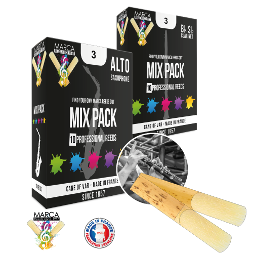  Dăm kèn Clarinet Bb Marca Mix Pack 2.5 