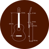  Đàn Guitar Classic Paco Castillo 203 