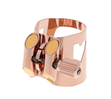  Ligatures Saxophone Alto Vandoren Optimum LC07PGP with Synthetic Cap 