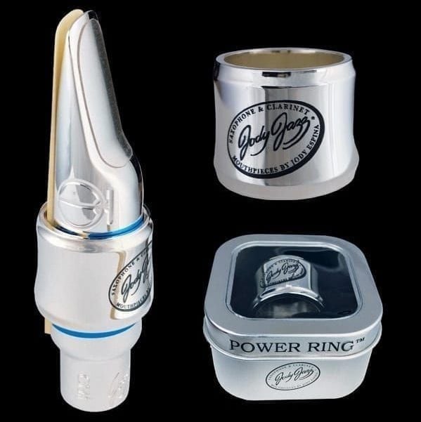  Cap & Ligature JodyJazz Power Ring HRA1S Silver (for mouthpiece Atlo HR*/ JET Alto) 