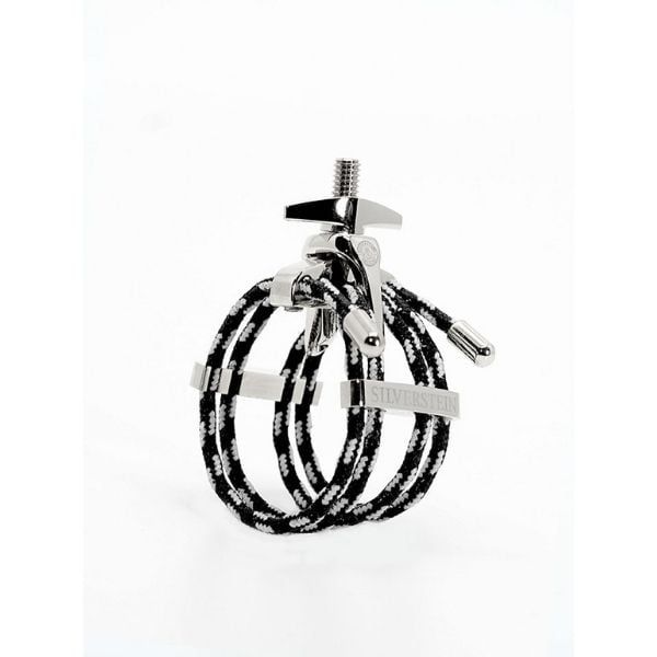  Ligature Saxophone Metal Small Silverstein Quattro Silver Gen.4 FS02A 