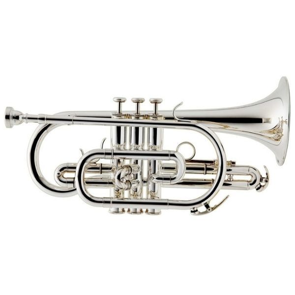  Kèn Cornet Bb Besson BE120-2-0, Silver Plated 