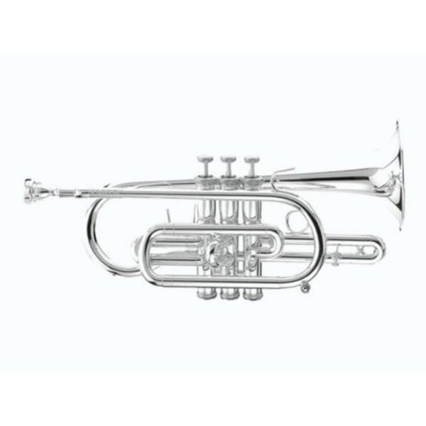  Kèn Cornet Bb Stomvi Forte 5004 Silver Plated 
