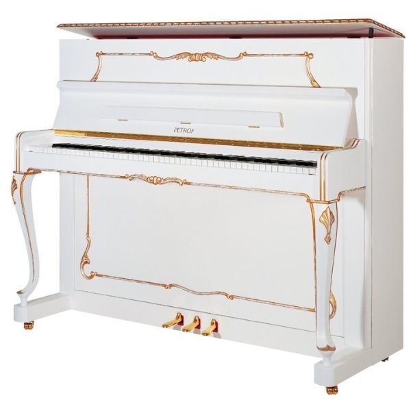  Upright Piano Petrof P 118 R1 Rococo 