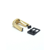  Ligature Saxophone Silverstein CRY04 Gold Metal Small Q02A 