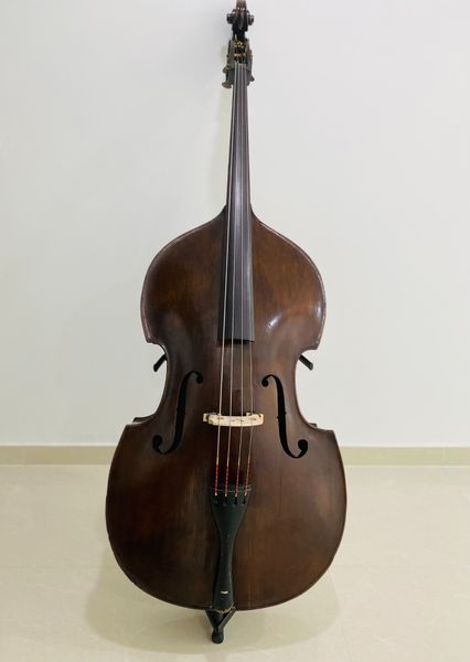  Đàn Contrabass Knooren (Bao gồm Cover, Bow, Rosin, Dây đàn Pirastro, Hộp cứng gỗ) 