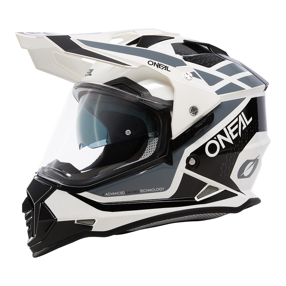 MŨ BẢO HỘ SIERRA HELMET R WHITE/BLACK/GRAY