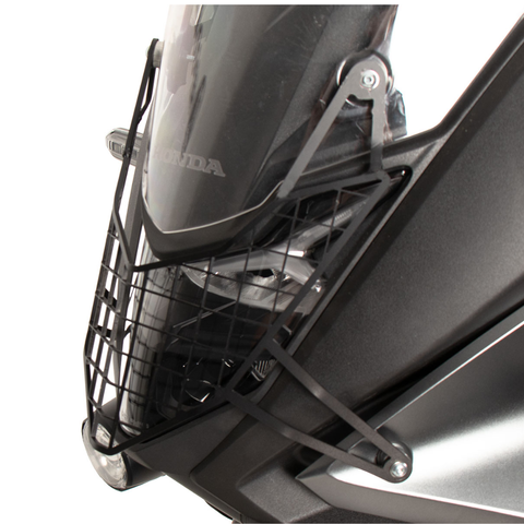 TẤM BẢO VỆ ĐÈN PHA HEPCO & BECKER - LAMP GUARD GRILLE - BLACK - HONDA XL750 TRANSALP