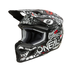 MŨ BẢO HIỂM 3SRS HELMET ATTACK BLACK/WHITE