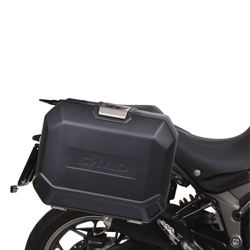 BỘ KHUNG LẮP THÙNG 02 BÊN - 4P SYSTEM DUCATI MULTISTRADA 950/950S/120