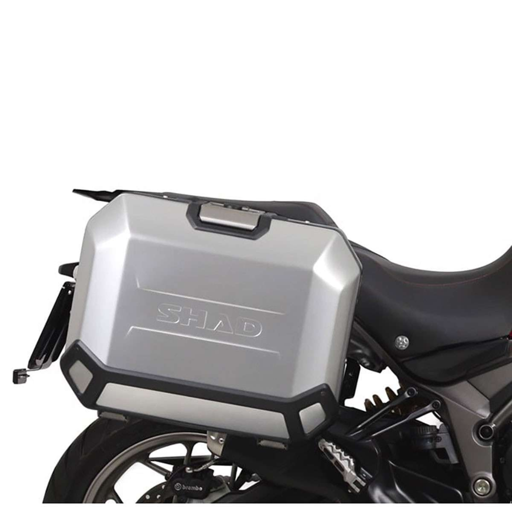 BỘ KHUNG LẮP THÙNG 02 BÊN - 4P SYSTEM DUCATI MULTISTRADA 950/950S/120