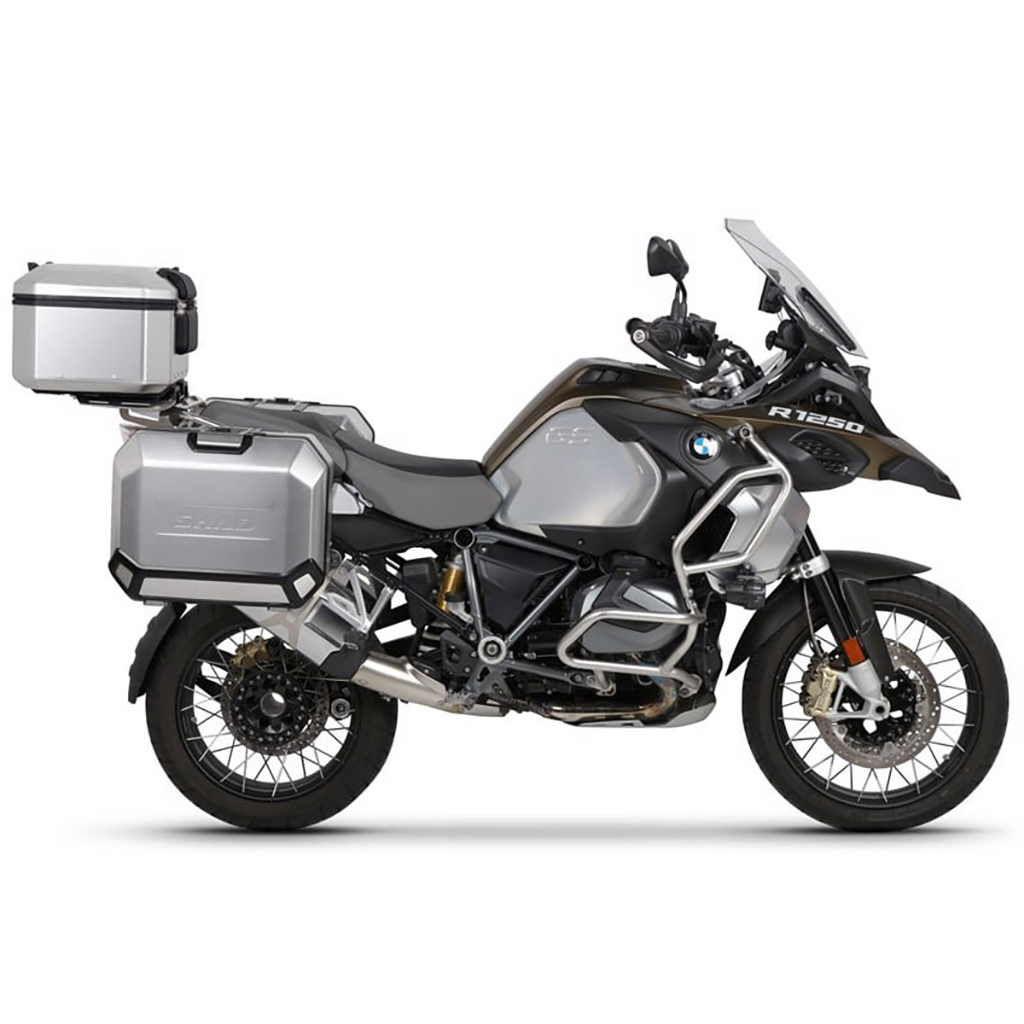 BỘ KHUNG LẮP THÙNG 02 BÊN -4P SYSTEM BMW R1200/R1250GS ADVENTURE