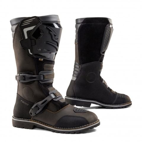 GIÀY BẢO HỘ MOTO FALCO DURANT - BROWN