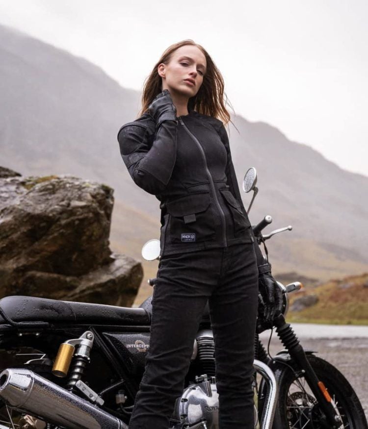ÁO GIÁP BẢO HỘ MOTO THOÁNG KHÍ KNOX WOMEN’S URBANE PRO UTILITY MK3/BLACK