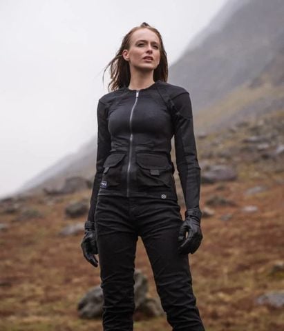 ÁO GIÁP BẢO HỘ MOTO THOÁNG KHÍ KNOX WOMEN’S URBANE PRO UTILITY MK3/BLACK