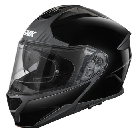 MŨ BẢO HIỂM FLIP UP SMK GULLWING BLACK GL200 (ECE 22.05 & 06 | DOT)
