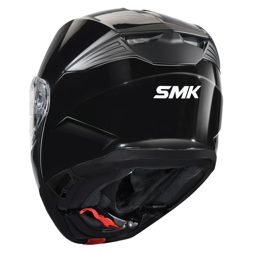 MŨ BẢO HIỂM FLIP UP SMK GULLWING BLACK GL200 (ECE 22.05 & 06 | DOT)