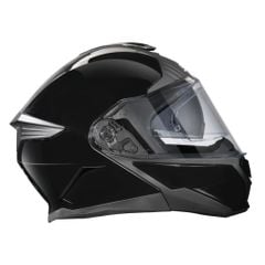 MŨ BẢO HIỂM FLIP UP SMK GULLWING BLACK GL200 (ECE 22.05 & 06 | DOT)