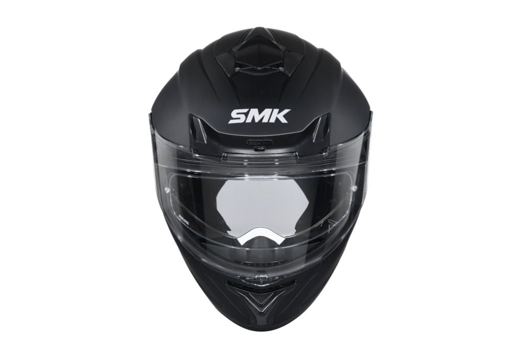 MŨ BẢO HIỂM FULLFACE SMK TYPHOON SOLID - MATT BLACK - MA200 (ECE 22.05 & 06 | DOT)