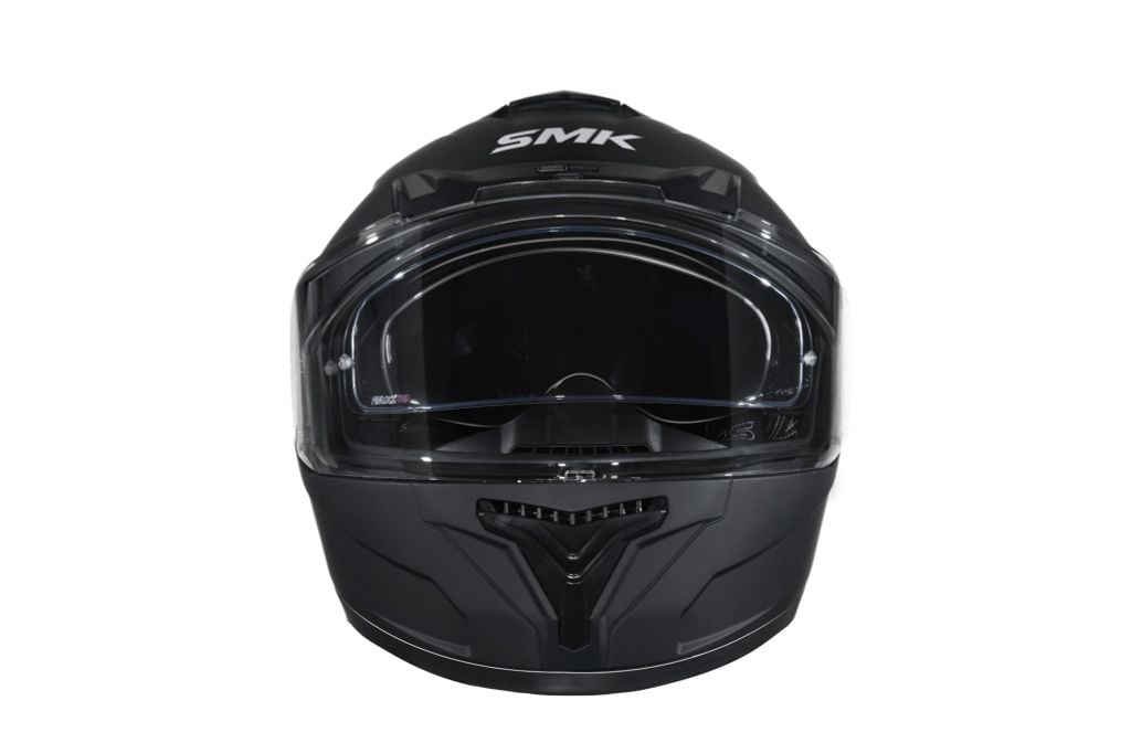 MŨ BẢO HIỂM FULLFACE SMK TYPHOON SOLID - MATT BLACK - MA200 (ECE 22.05 & 06 | DOT)