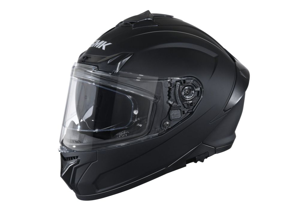 MŨ BẢO HIỂM FULLFACE SMK TYPHOON SOLID - MATT BLACK - MA200 (ECE 22.05 & 06 | DOT)