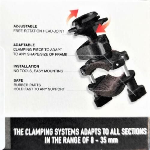 COMBO PHỤ KIỆN ĐA NĂNG GIVI S95KIT VÀ KẸP ĐIỆN THOẠI THÔNG MINH GIVI S921