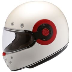 MŨ BẢO HIỂM FULLFACE SMK RETRO WHITE GL130 (ECE 22.05 & 06 | DOT)