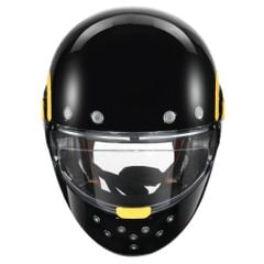 MŨ BẢO HIỂM FULLFACE SMK RETRO BLACK GL240 (ECE 22.05 & 06 | DOT)