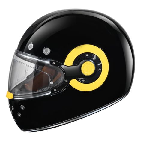 MŨ BẢO HIỂM FULLFACE SMK RETRO BLACK GL240 (ECE 22.05 & 06 | DOT)