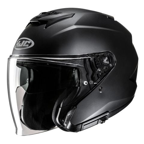 MŨ BẢO HIỂM OPEN FACE HJC i31 SOLID SEMI FLAT BLACK (ECE 22.06)