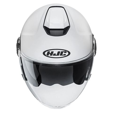 MŨ BẢO HIỂM OPEN FACE HJC i40N SOLID PEARL WHITE (ECE 22.06)