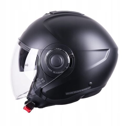 MŨ BẢO HIỂM OPEN FACE HJC i40N SOLID SEMI FLAT BLACK (ECE 22.06)