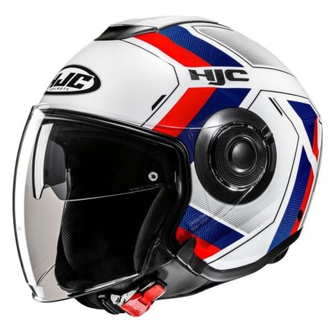 MŨ BẢO HIỂM OPEN FACE HJC i40N VELU MC21 (ECE 22.06)