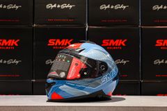 MŨ BẢO HIỂM FULLFACE SMK TYPHOON MYSTIC - GL551 (ECE 22.05 & 06 | DOT)