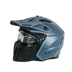 MŨ BẢO HIỂM HEVIK HV46 MORFEO FLASH MATT GREY/BLACK/YELLOW