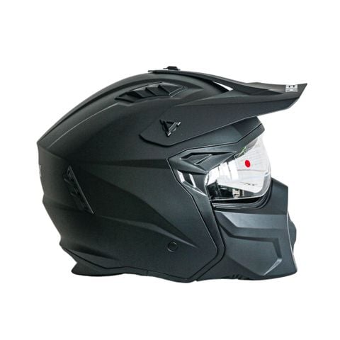 MŨ BẢO HIỂM HEVIK HV46 MORFEO SOLID MATT BLACK