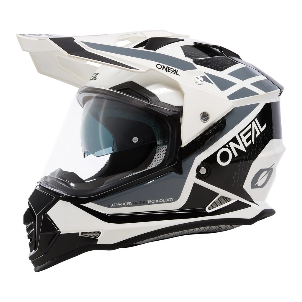 MŨ BẢO HIỂM FULLFACE O'NEAL SIERRA HELMET R V.24 WHITE/BLACK/GRAY (ECE 22.06 & DOT)