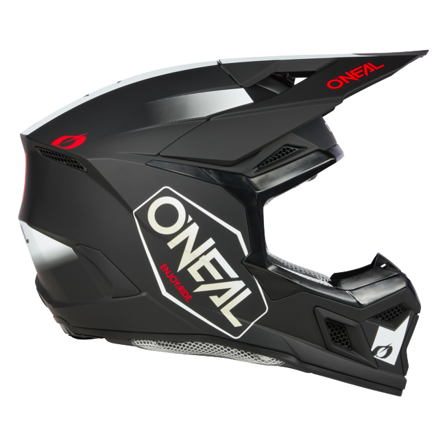 MŨ BẢO HIỂM FULLFACE O'NEAL 3SRS HELMET HEXX V.24 BLACK/WHITE/RED (ECE 22.06 & DOT)
