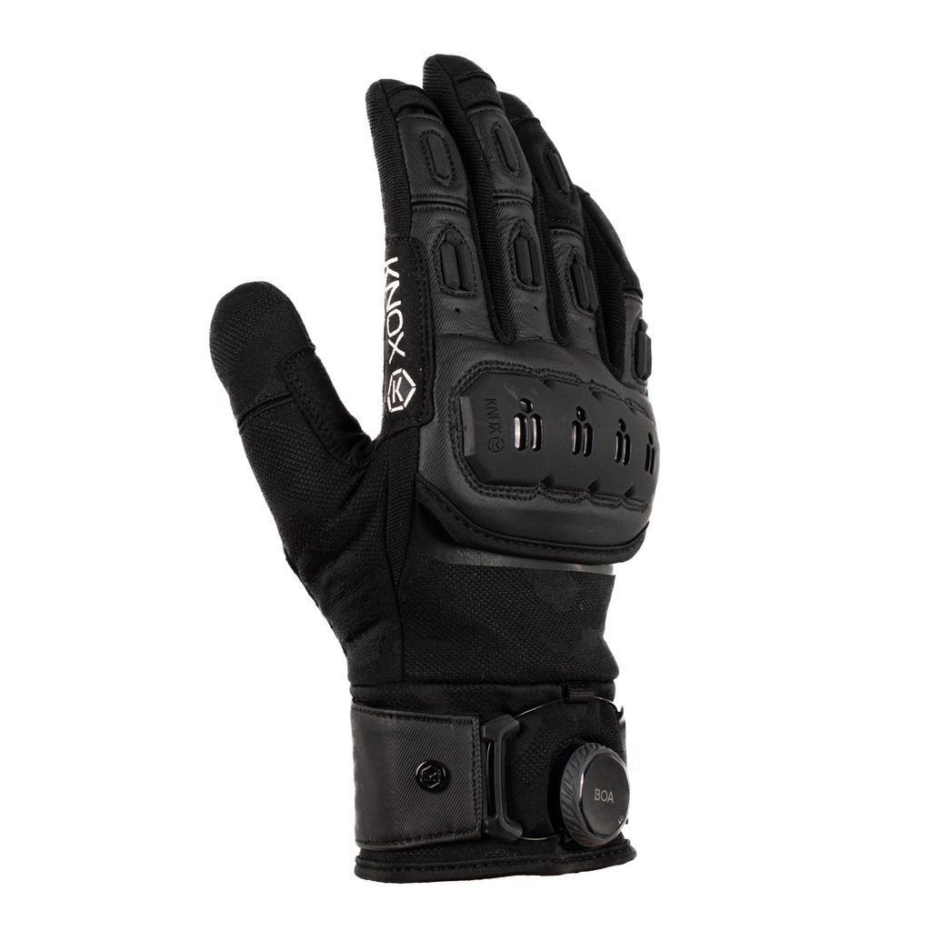 GĂNG TAY MOTO KNOX ORSA TEXTILE OR4 BLACK